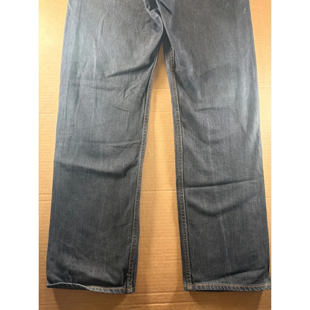 Levi's 501 XX Jeans Mens 34x31 Dark Wash Straight Leg Button Fly 100% Cotton
